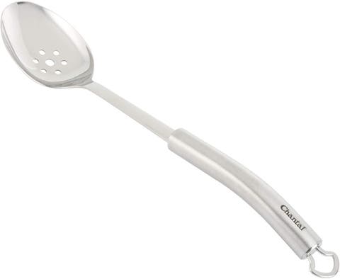 14-Inch Perforated Spoon, Stainless Steel