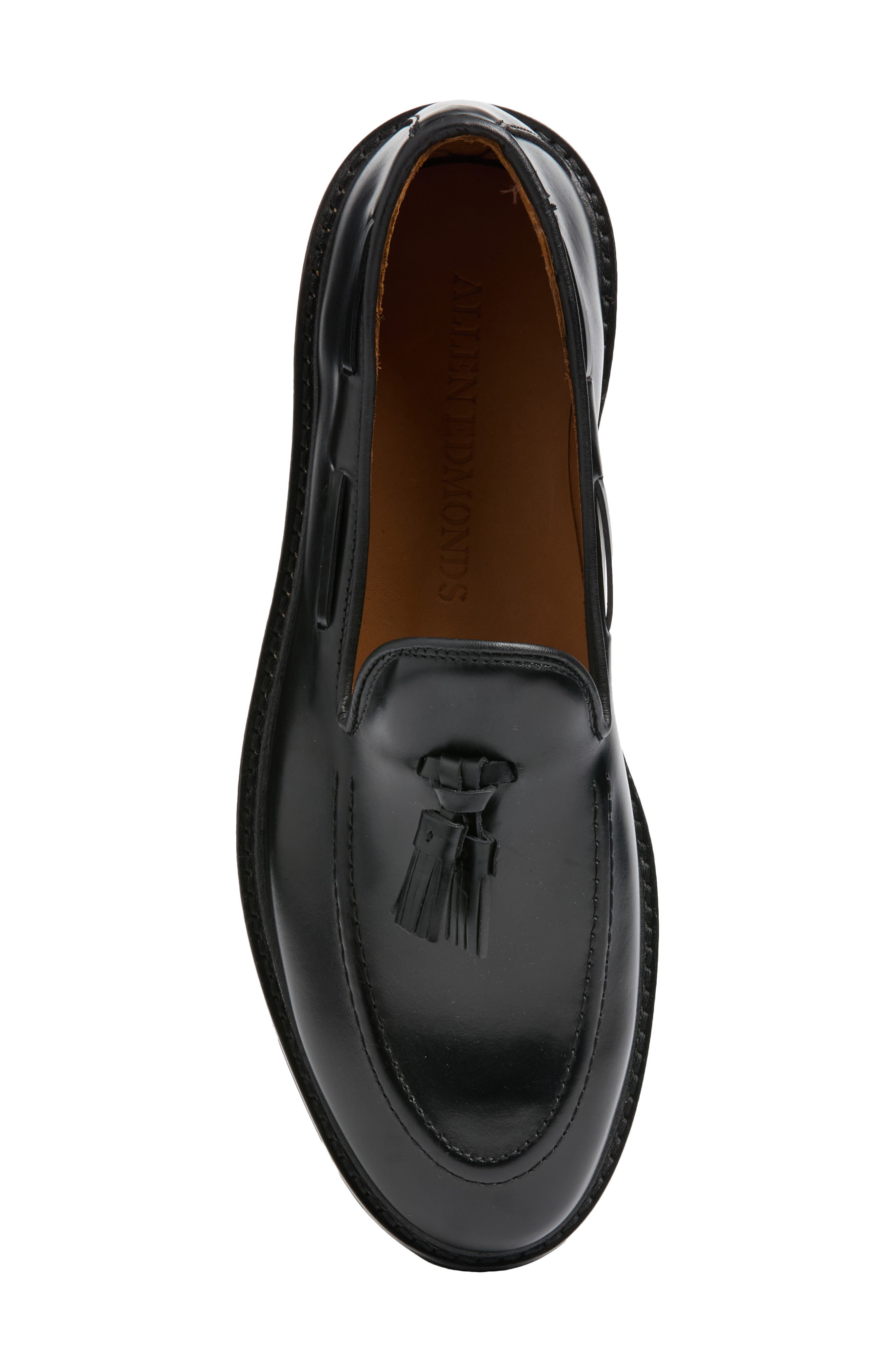 Baker Tassel Loafer, Alternate, color, BLACK
