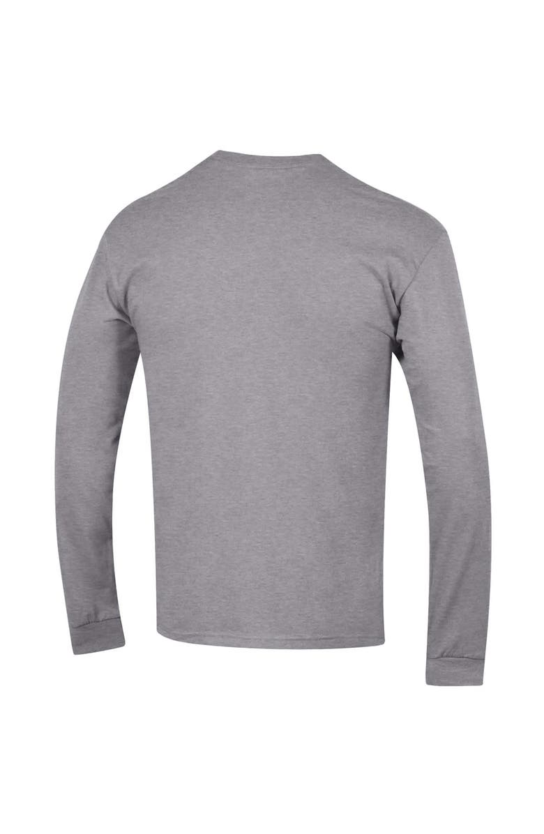 Champion Men's Champion Heather Gray Detroit Lions Seal Long Sleeve T-Shirt, Alternate, color, Heather Gray