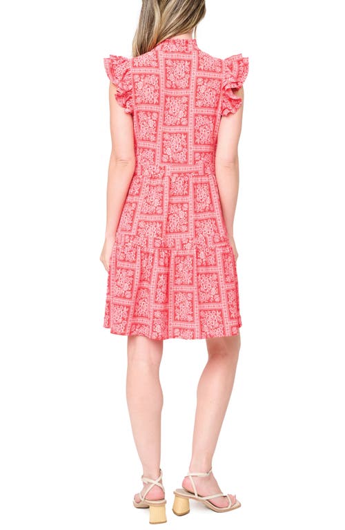 Gibsonlook Scarf Print A-line Dress