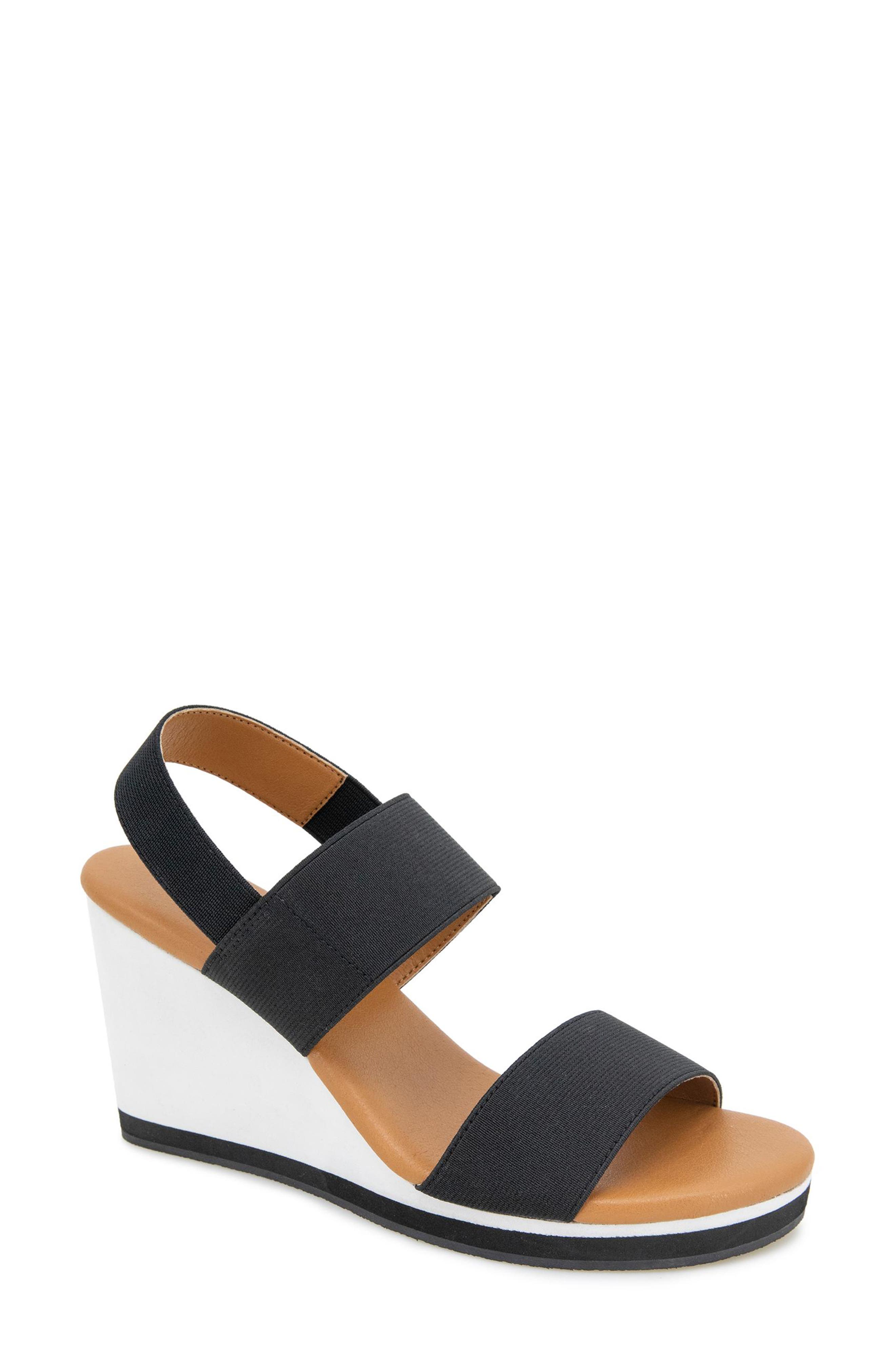André Assous Nikola Slingback Wedge Sandal, Main, color, 