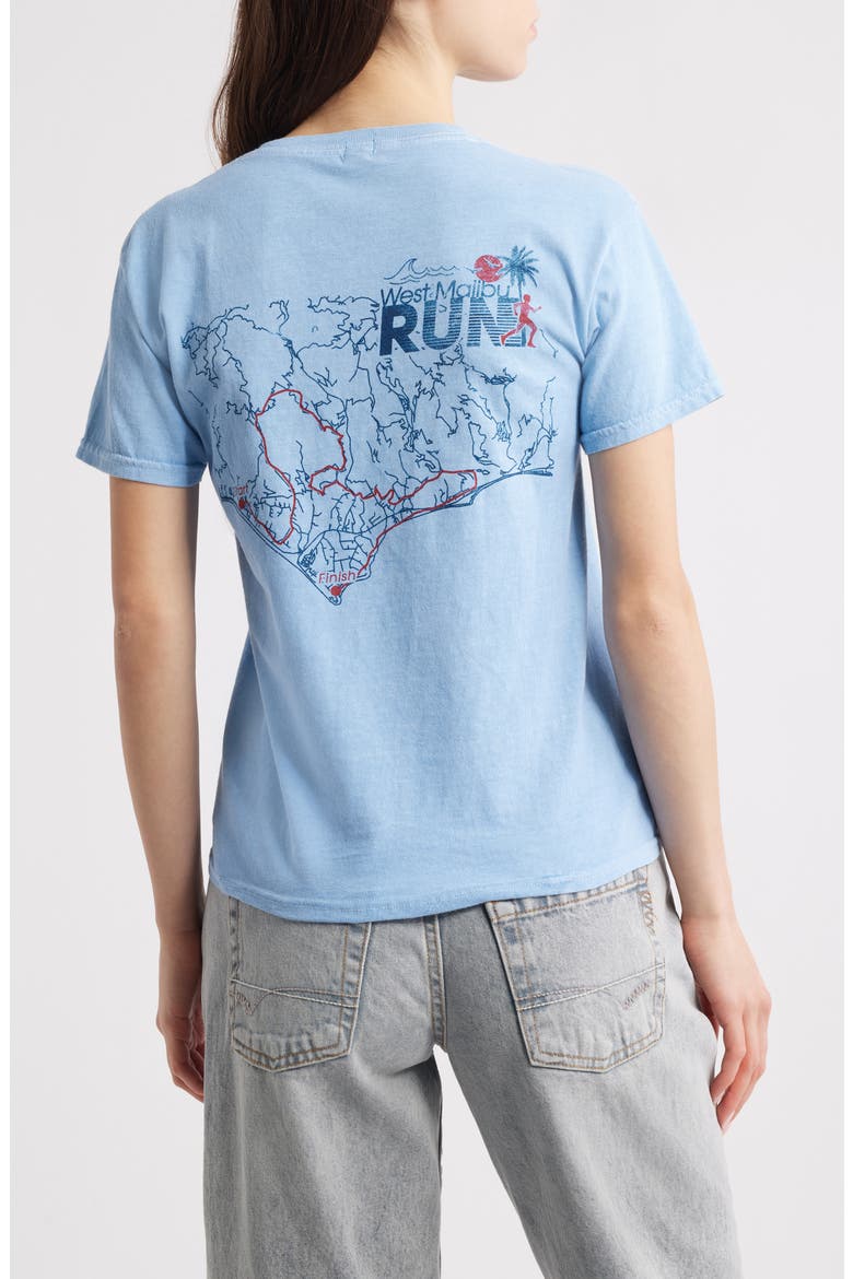 Malibu Run Graphic Baby Tee, Alternate, color, BLUE