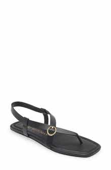 Stuart Weitzman Benni Slingback Flat Sandal