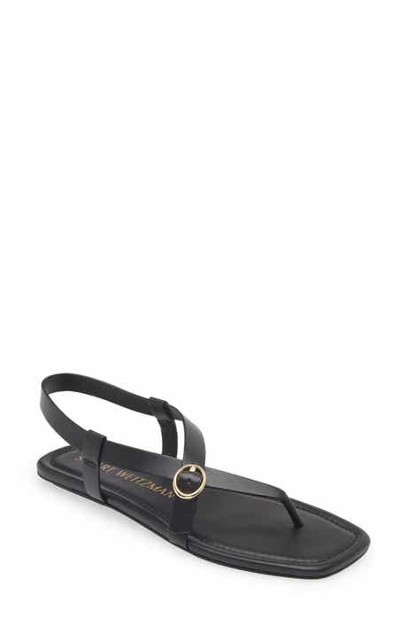 Stuart Weitzman Benni Slingback Flat Sandal