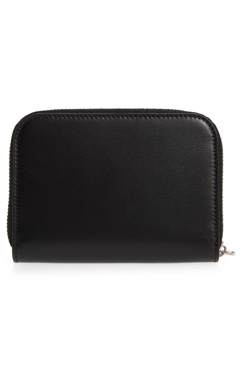 FERRAGAMO Classic Leather Zip Card Holder, Alternate, color,