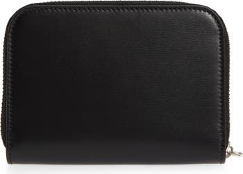 FERRAGAMO Classic Leather Zip Card Holder | Nordstrom