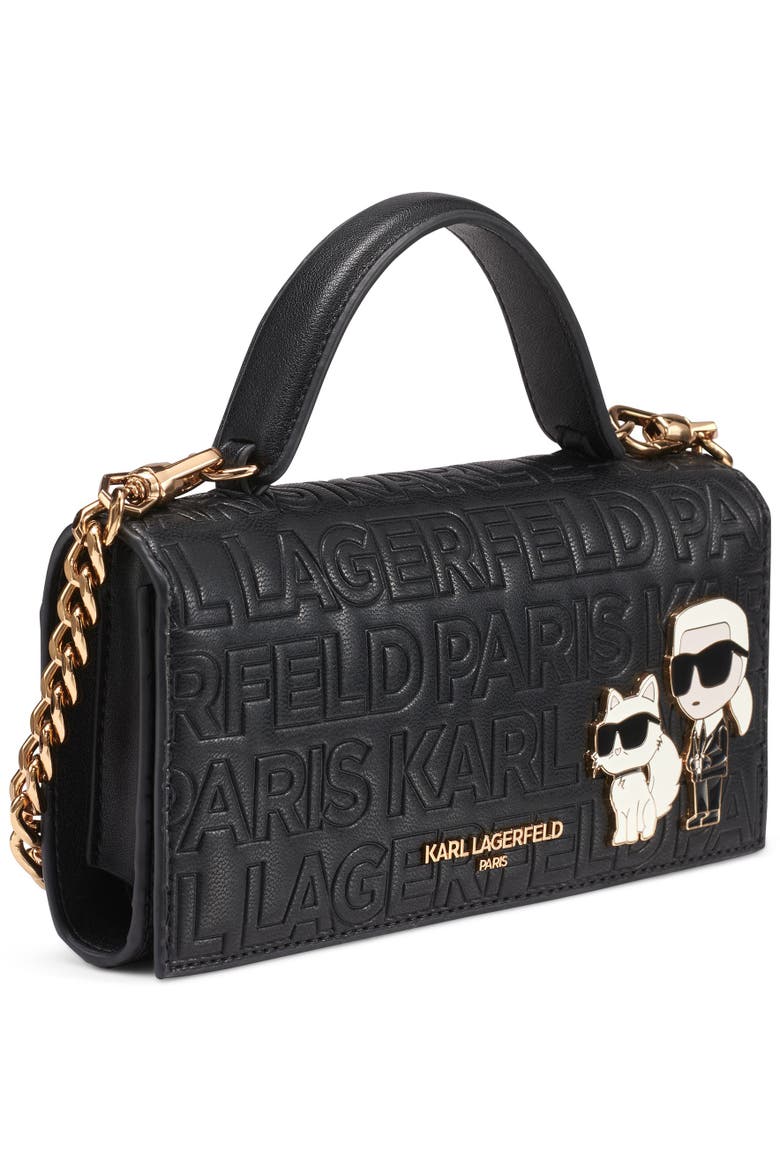 Meribel Wallet, Alternate, color, Black/Gold