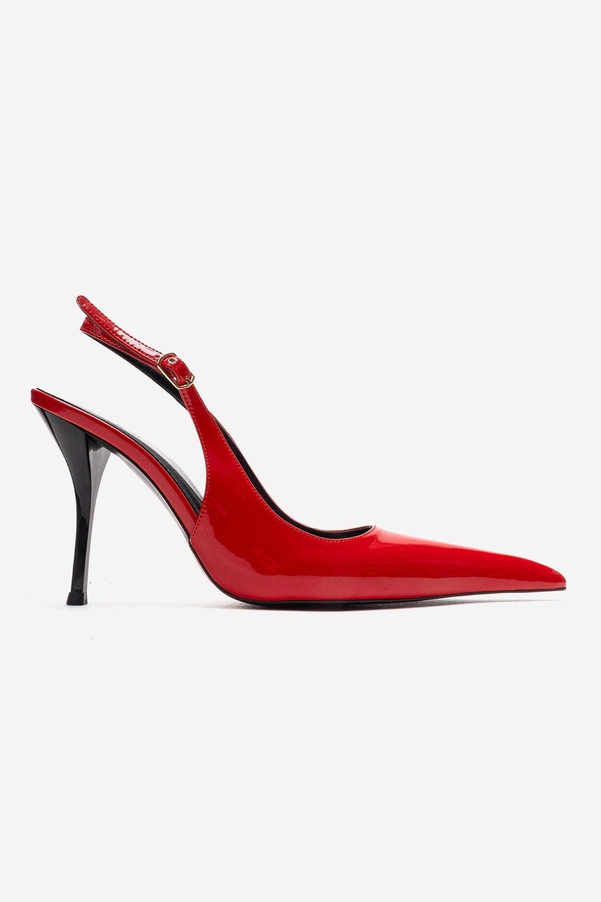 Prologue Shoes Candy Pointed Toe Stiletto Pump, Alternate, color, Red
