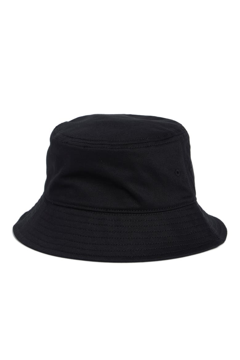 Y-3 Cotton Bucket Hat, Alternate, color, BLACK