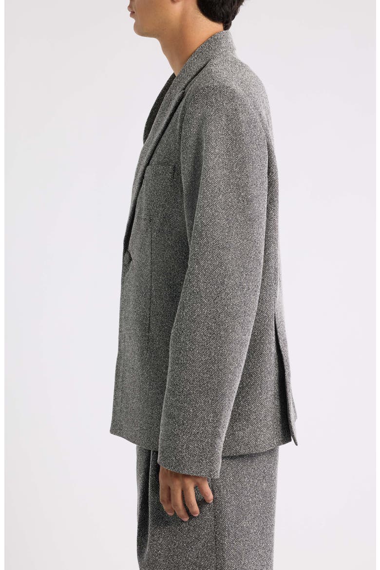 Melange Blazer, Alternate, color, BLANC DE BLANC