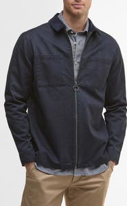 Barbour Lenker Twill Zip Overshirt