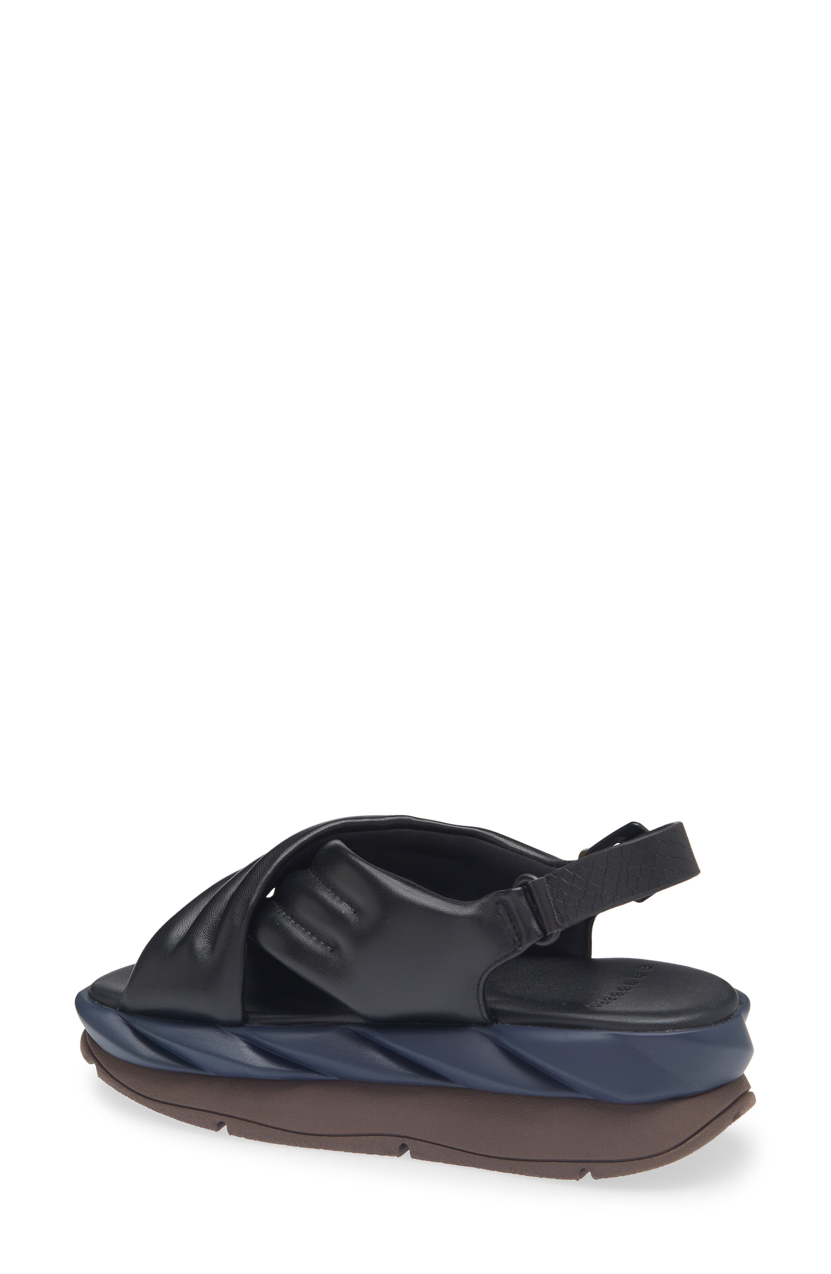 4CCCCEES Mellow Mana Platform Slingback Sandal, Alternate, color, Black