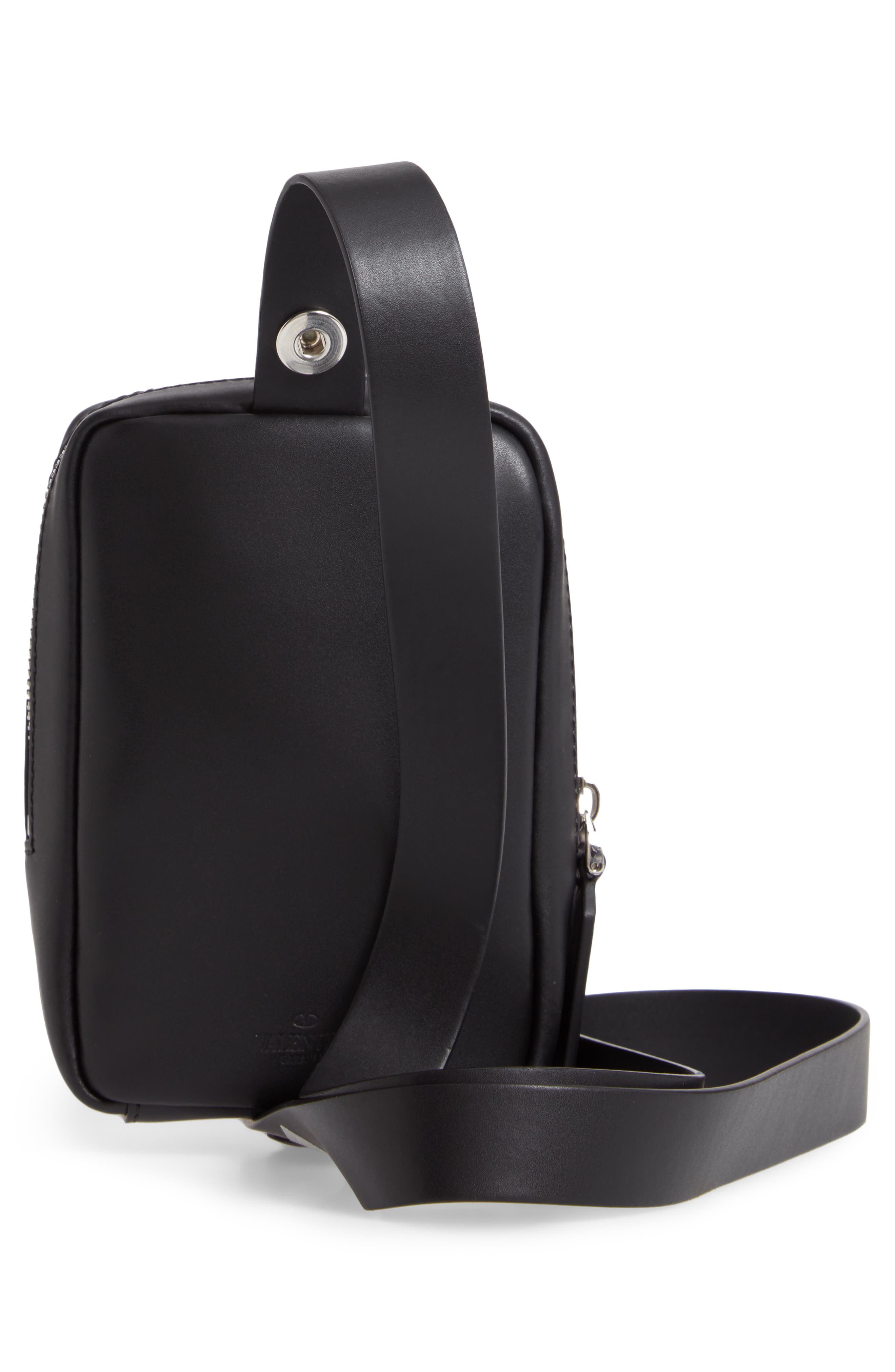 Valentino Garavani Valentino Logo Shoulder Pouch, Alternate, color, 