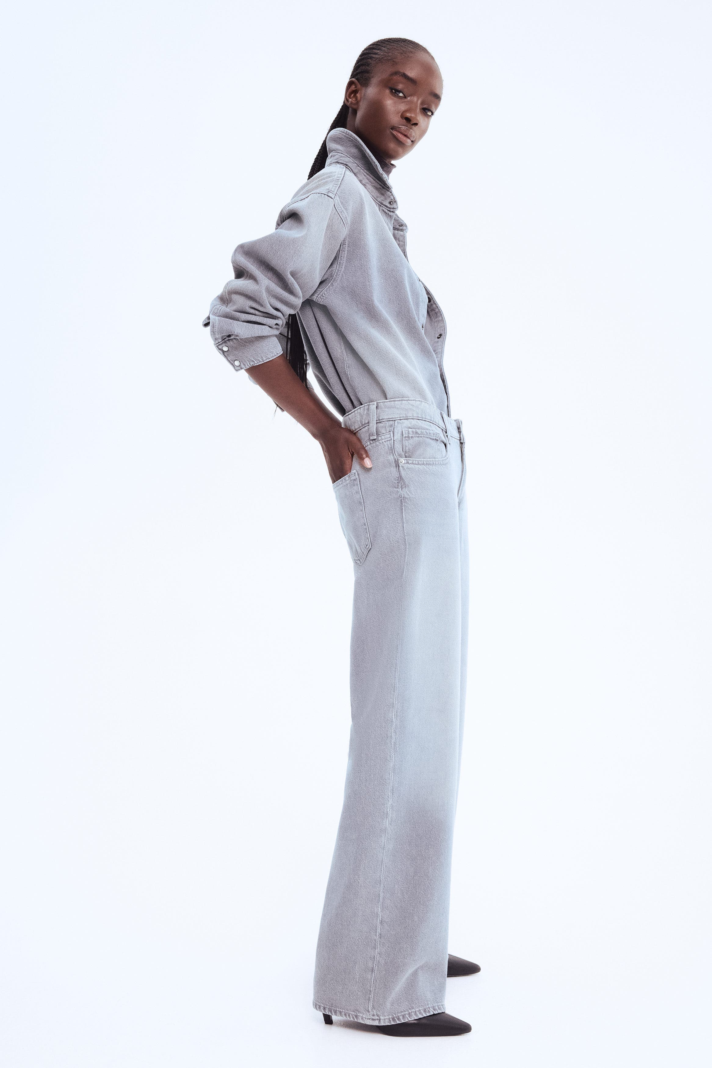 Feather Soft Wide Regular Jeans - image 2