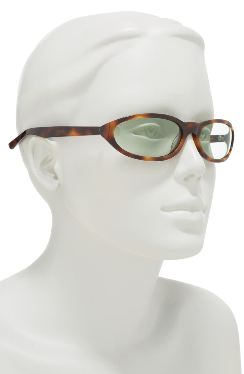 Balenciaga 55mm Oval Sunglasses, Alternate, color,