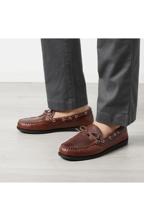 Quoddy Canoe Shoe In Brown
