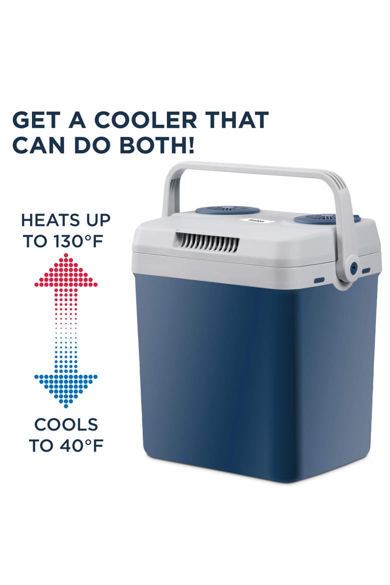 25L Electric Cooler/Warmer, Alternate, color, Blue