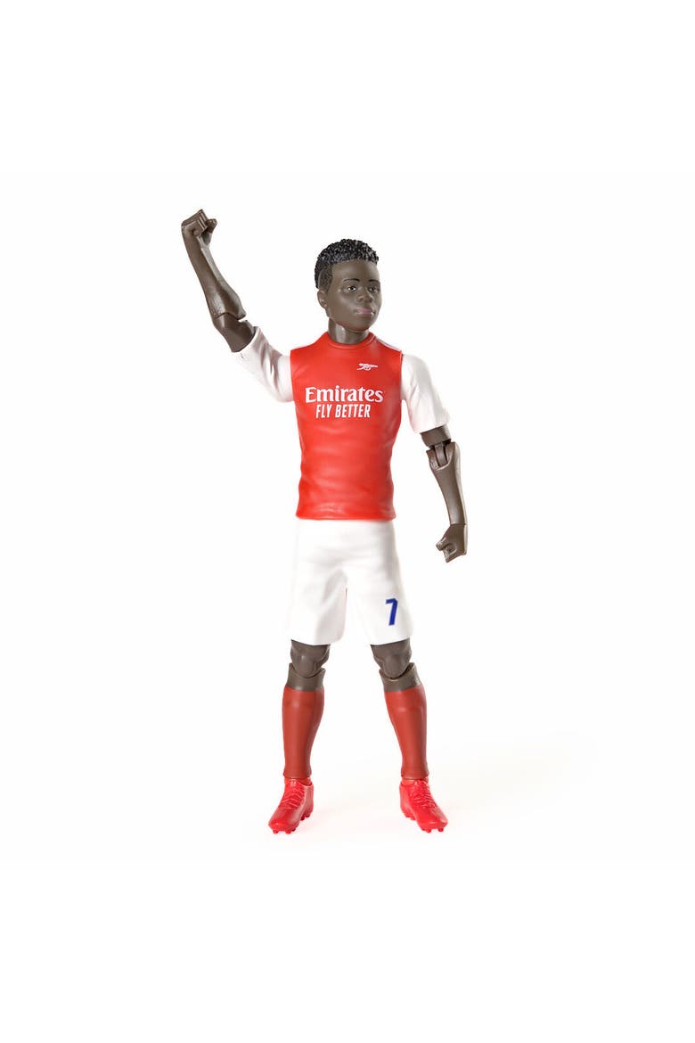 SOCKERS Arsenal F.C. Bukayo Saka 8" Collectible Soccer Action Figure, Alternate, color, Red