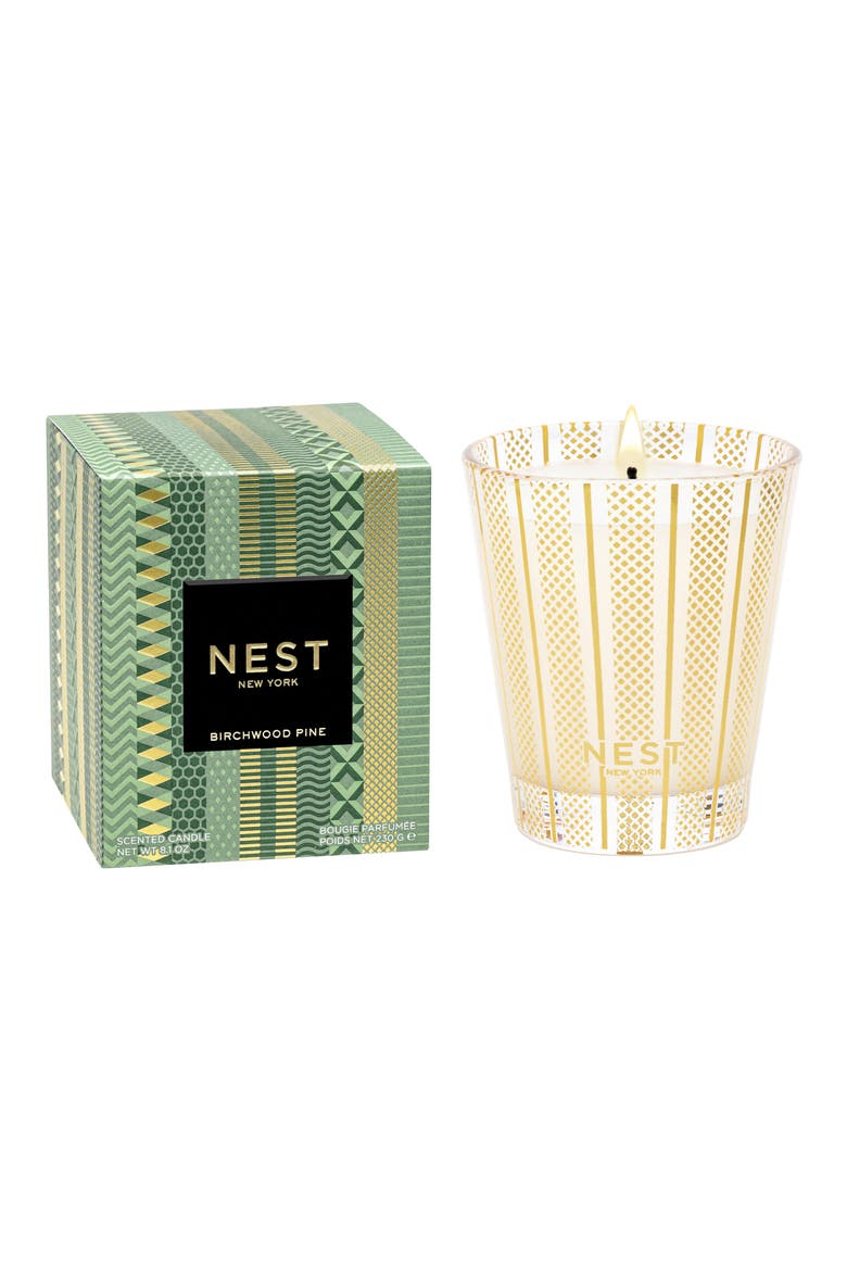 Birchwood Pine Classic Candle, Main, color, NO COLOR