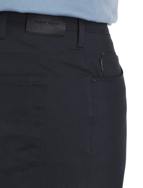 Perry Ellis Big & Tall 5-pocket Stretch Chino Pants