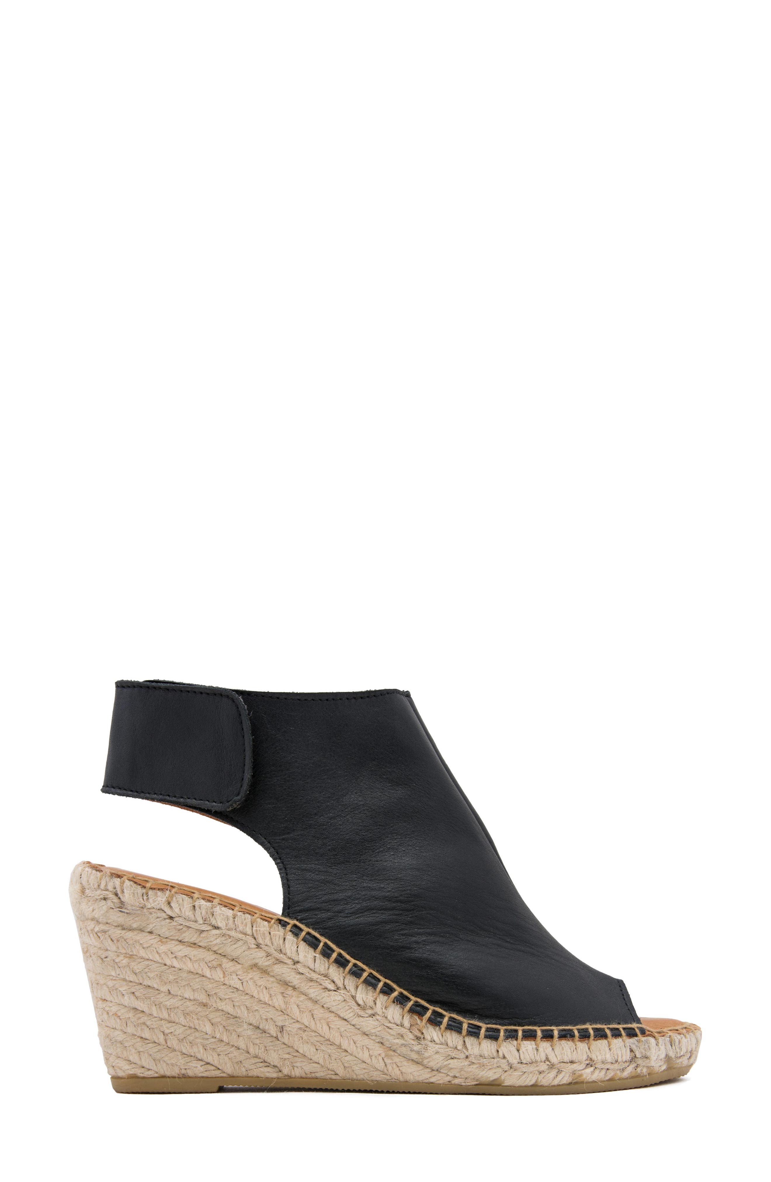 André Assous Flora Espadrille Wedge Shield Sandal, Alternate, color, 