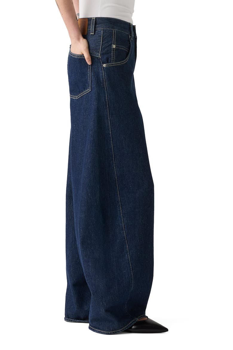 Super Baggy Barrel Leg Jeans, Alternate, color, SHADED VIEW