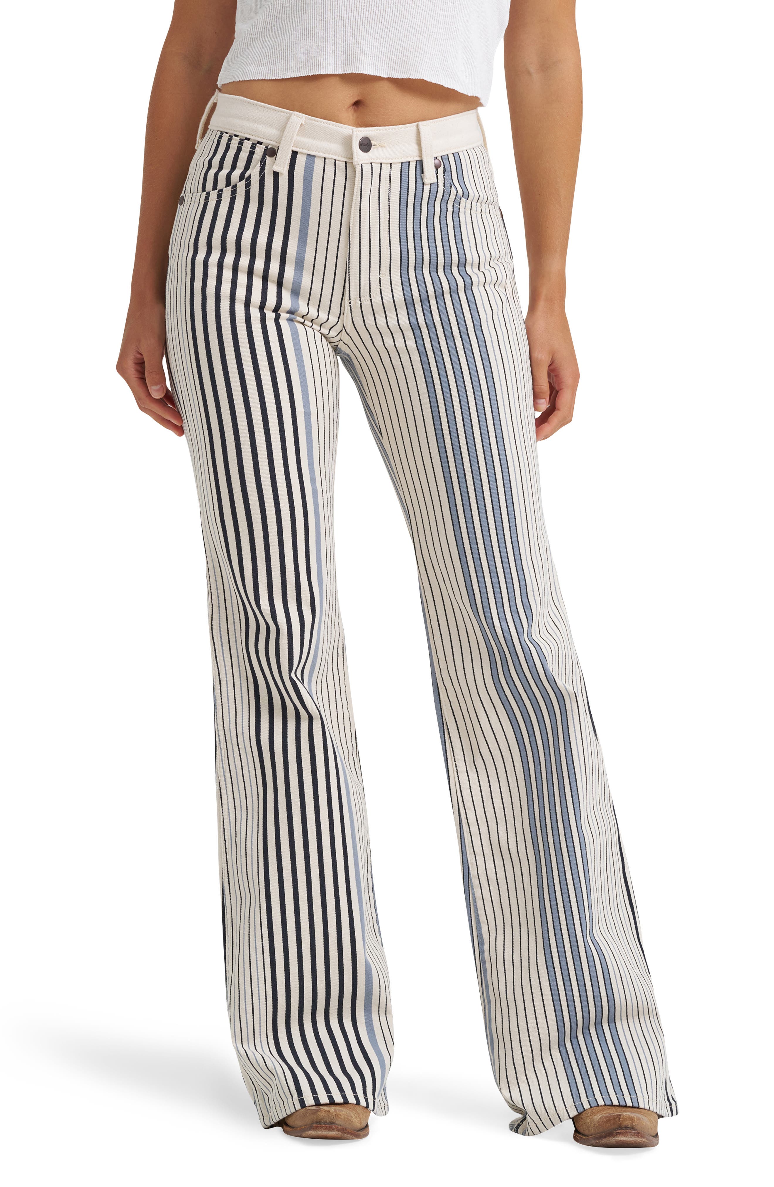 Western Wide Leg Jeans