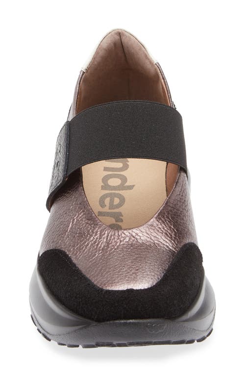 Wonders A-4011 Platform Slip-on Sneaker