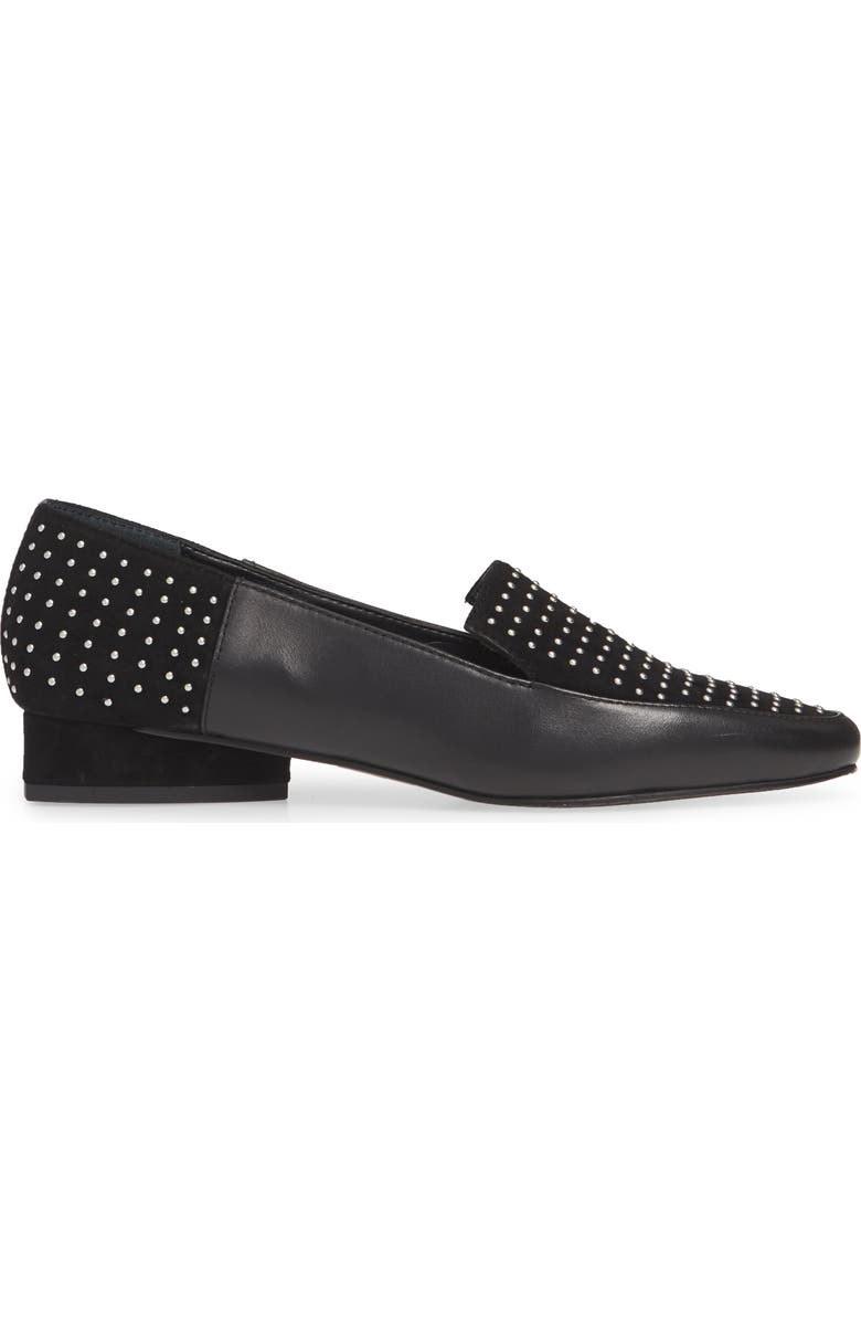 Donald Pliner Studded Loafer, Alternate, color,
