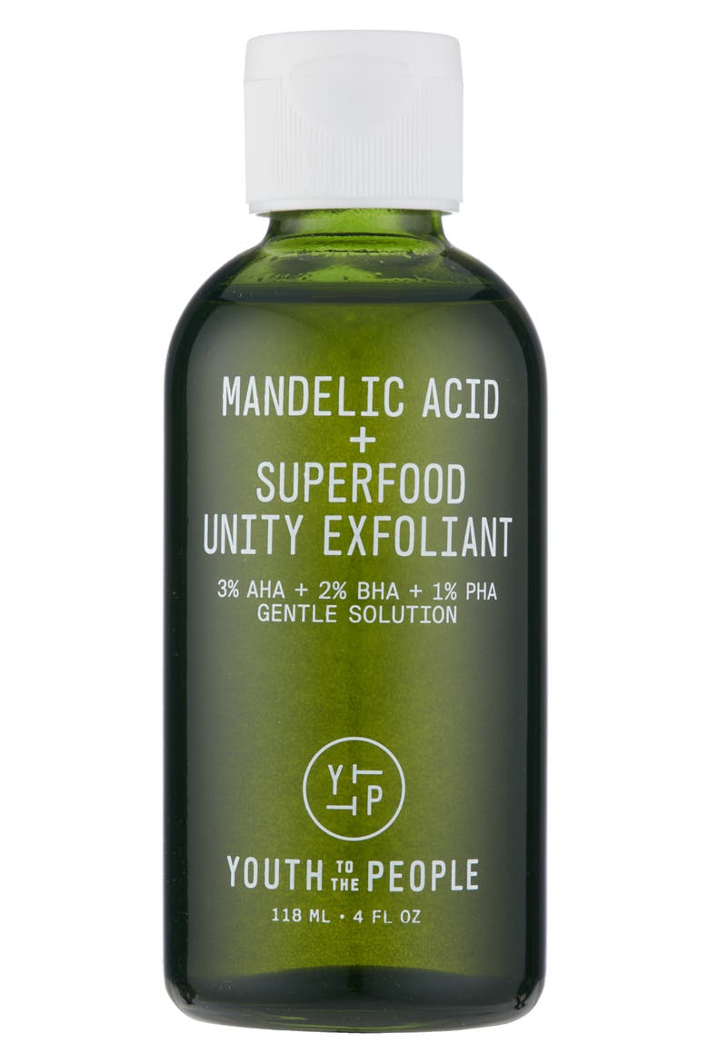Mandelic Acid + Superfood Unity Exfoliant, Main, color, NO COLOR