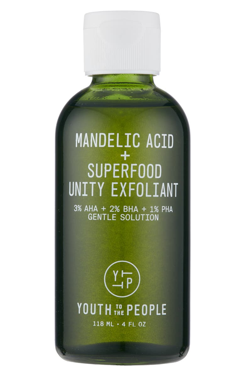 Youth to the People Mandelic Acid + Superfood Unity Exfoliant, Main, color, 
