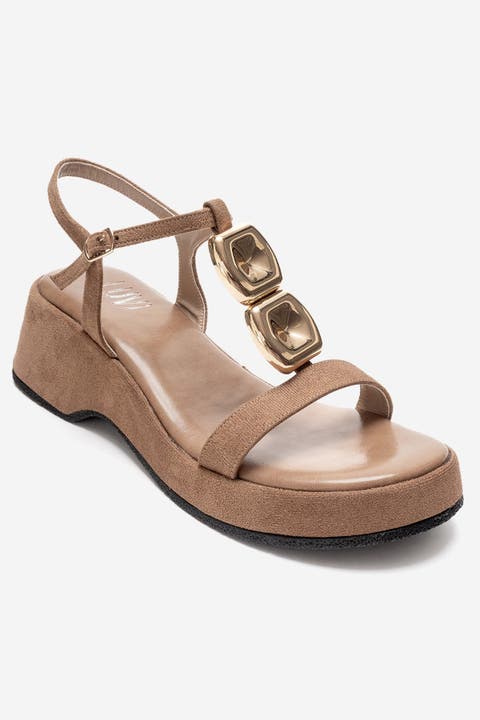 Matt Platform Sandal