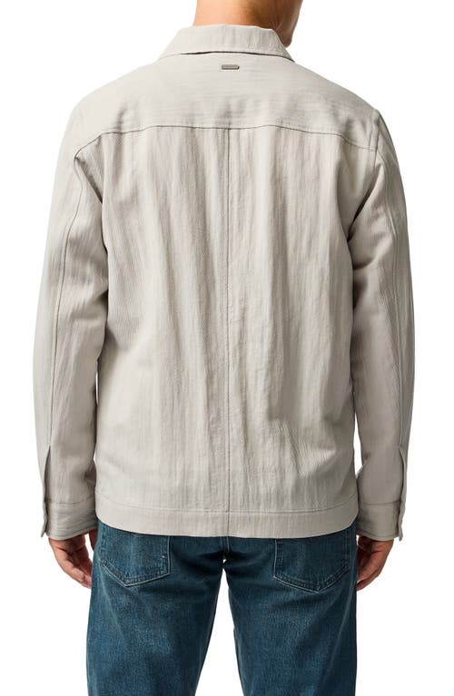 Rodd & Gunn Buckleton Wool Blend Shirt Jacket In Sand