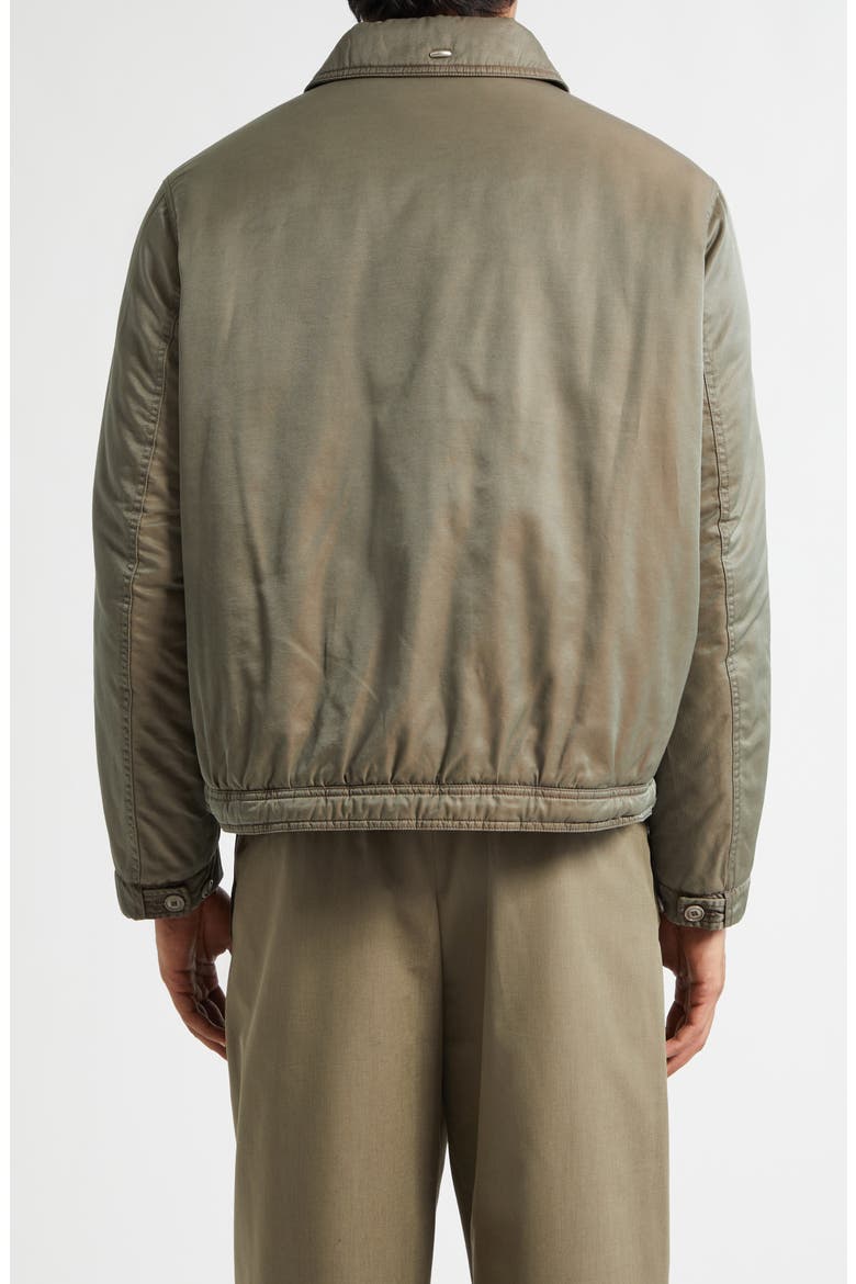 Cotton & Nylon Auto Jacket, Alternate, color, TAUPE SMOKE TWINSHADE TWILL
