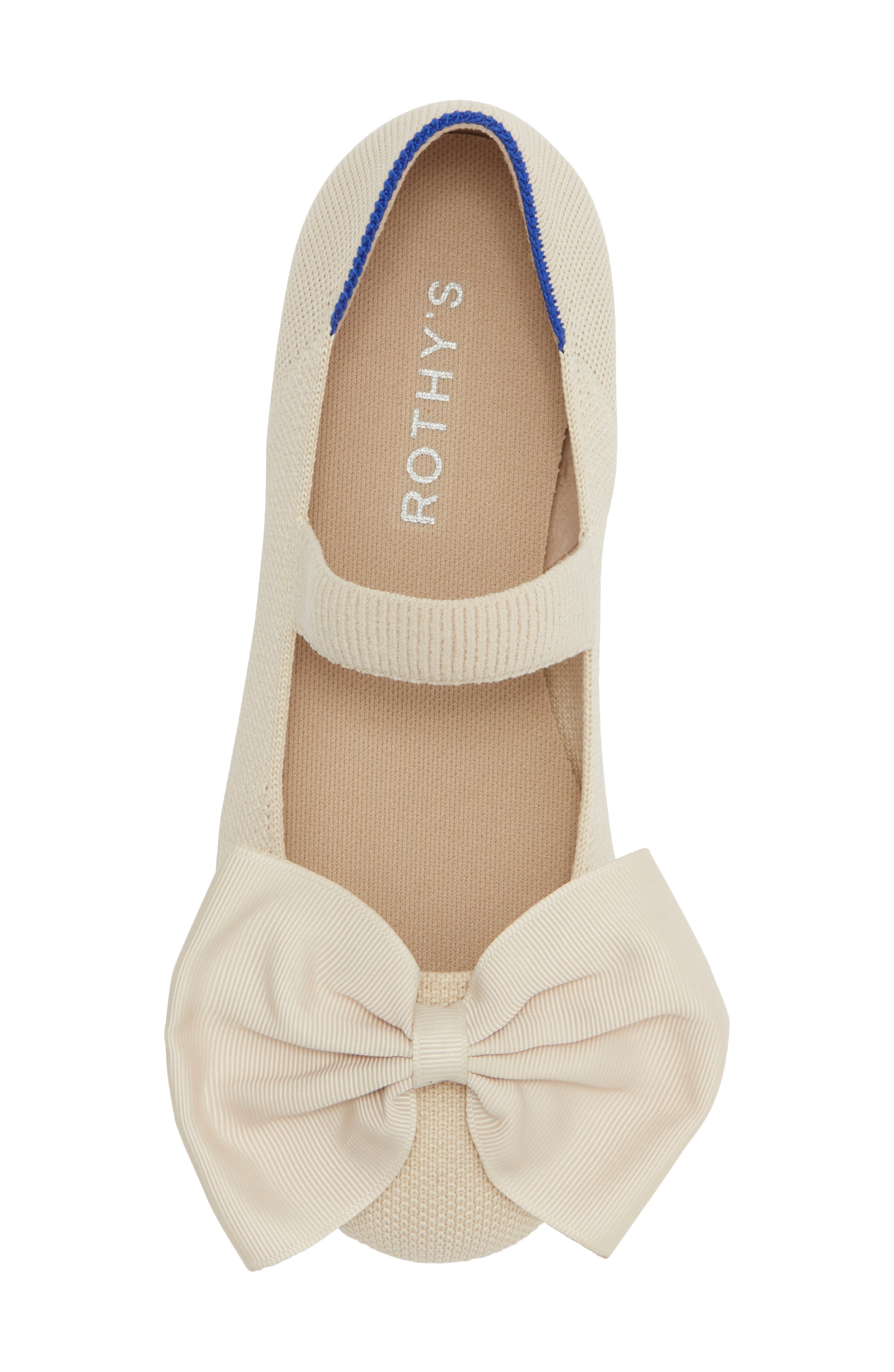 Kids' The Big Bow Mary Jane Flat, Alternate, color, CONCH