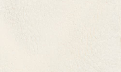 Zella Longline Faux Shearling Vest In White