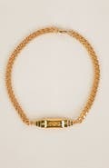 Gwen Beloti Gold Bar Block Bracelet