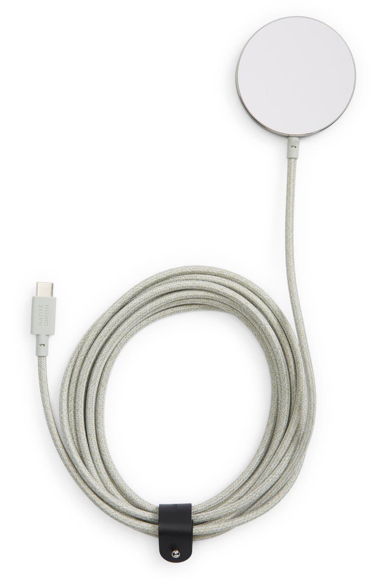 Snap Magnetic iPhone 12 Wireless Charging Pad, Main, color, SAGE