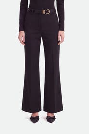 Nocturne Belted Straight Leg Trousers