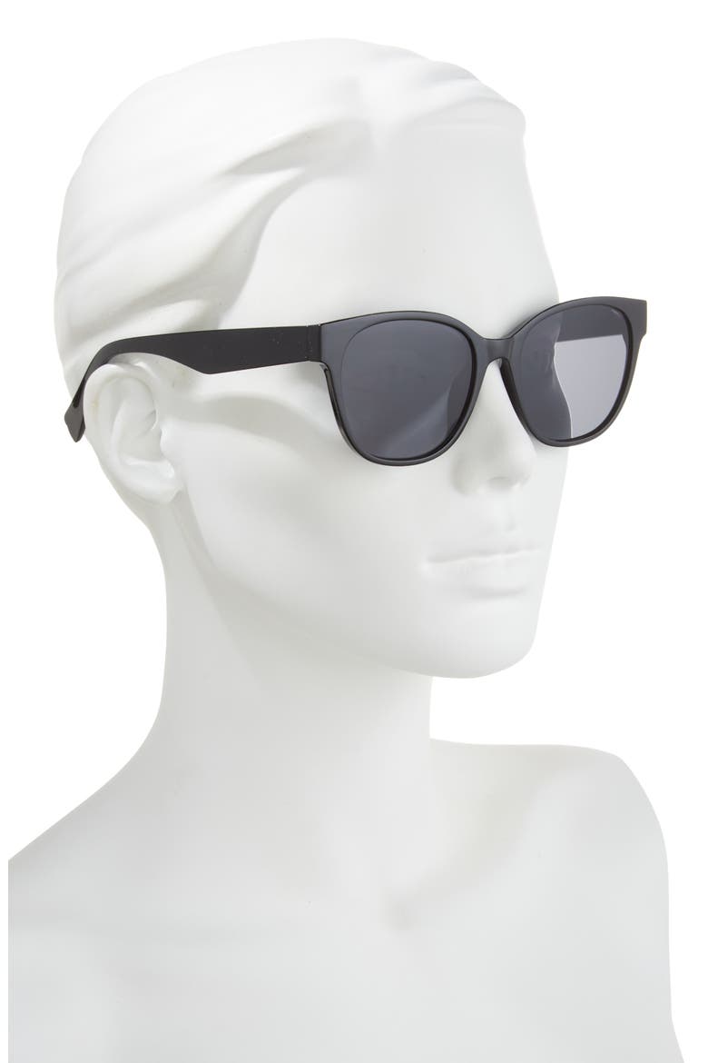 Square Sunglasses, Alternate, color, BLACK