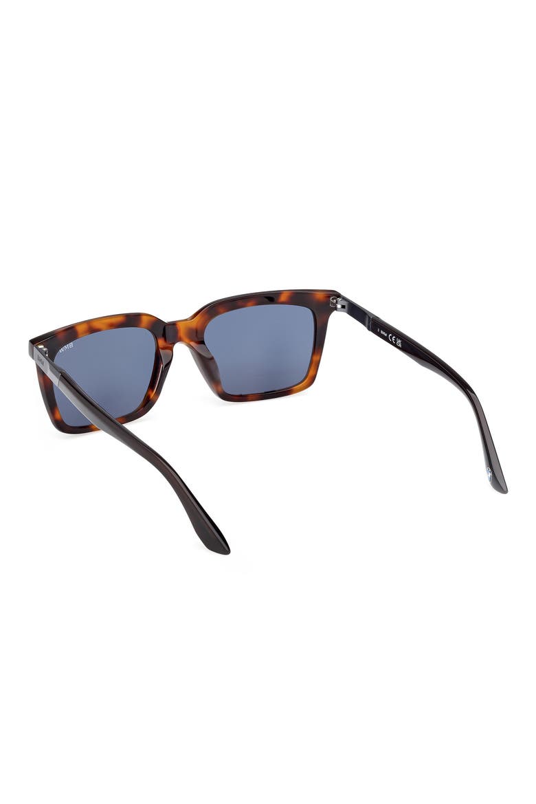 53mm Sunglasses, Alternate, color, BLONDE HAVANA / BLUE