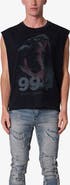 mnml Snake Venom Sleeveless Graphic Cutoff T-Shirt
