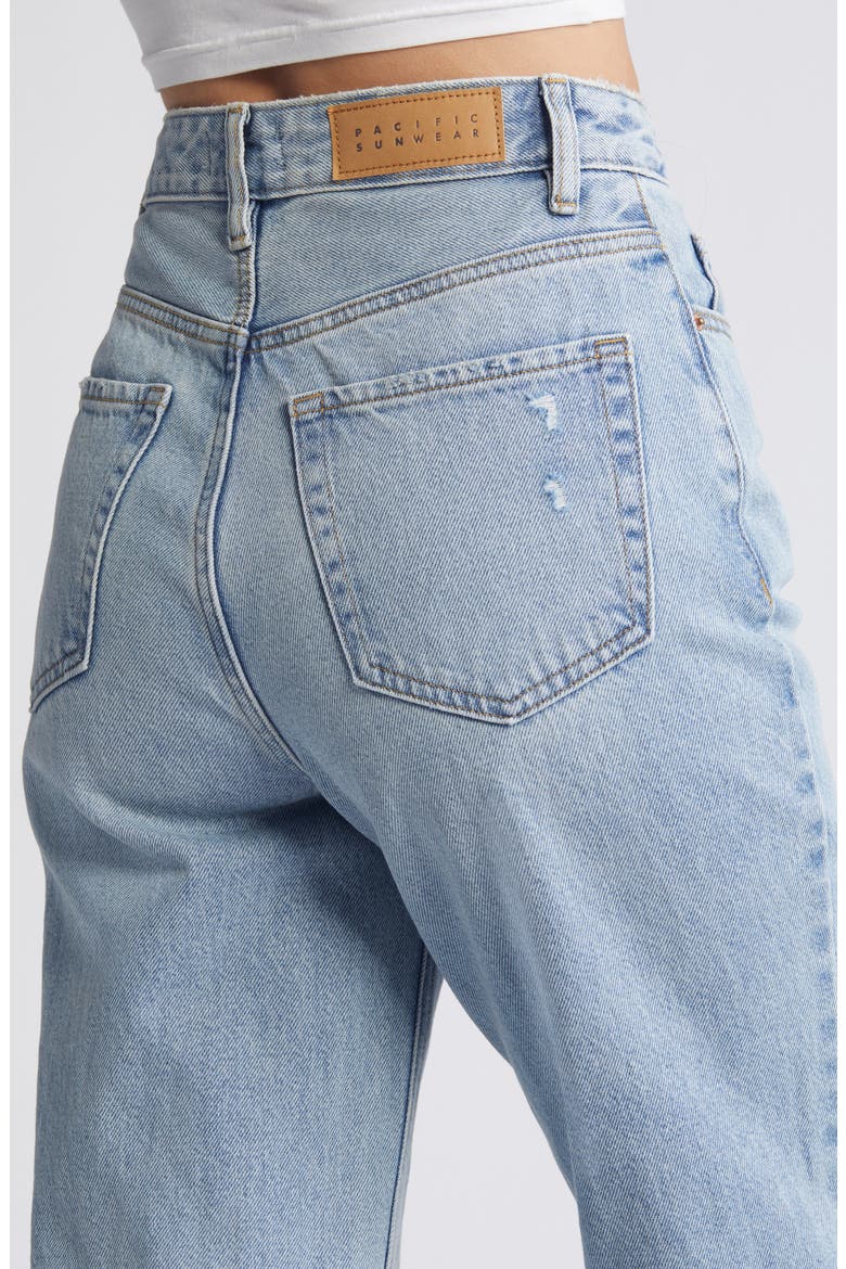 '90s Ripped Boyfriend Jeans, Alternate, color, BIANCA