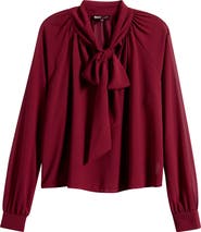 WAYF x Sara Walker Bow Georgette Blouse