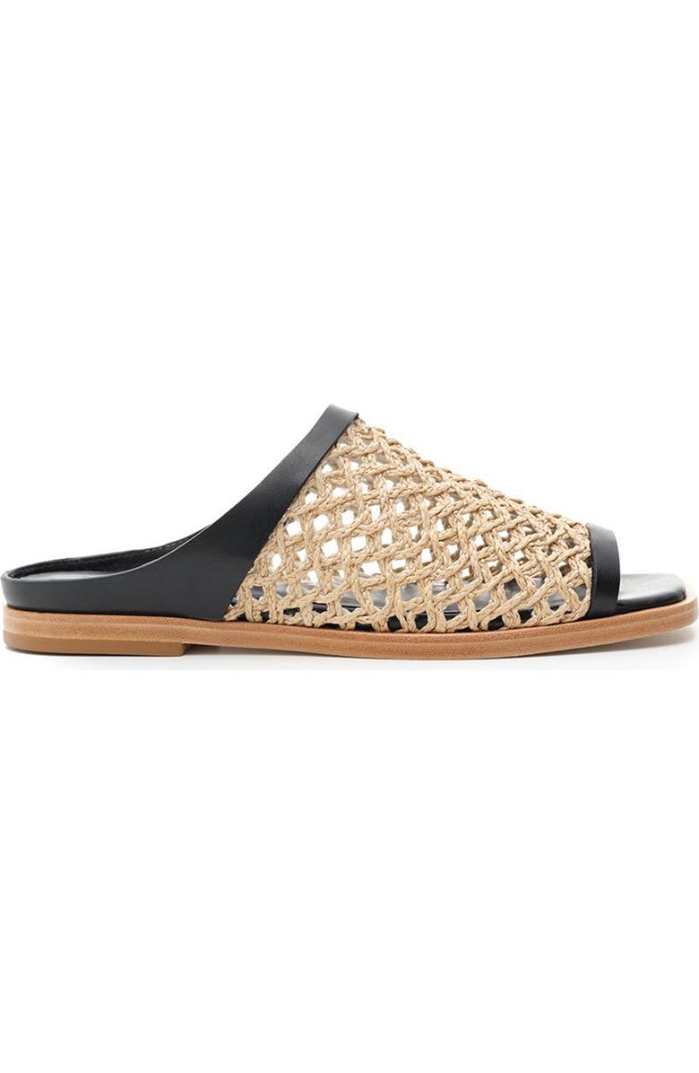 Daniella Shevel Alba Sandal, Main, color, Black
