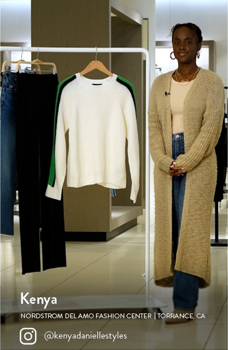 Summit Stripe Sweater, sales video thumbnail