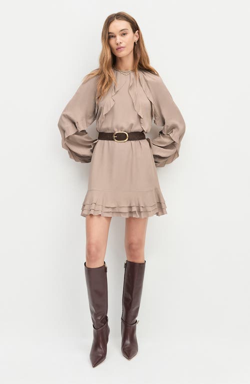 Favorite Daughter The Contour Suede Belt In Brown