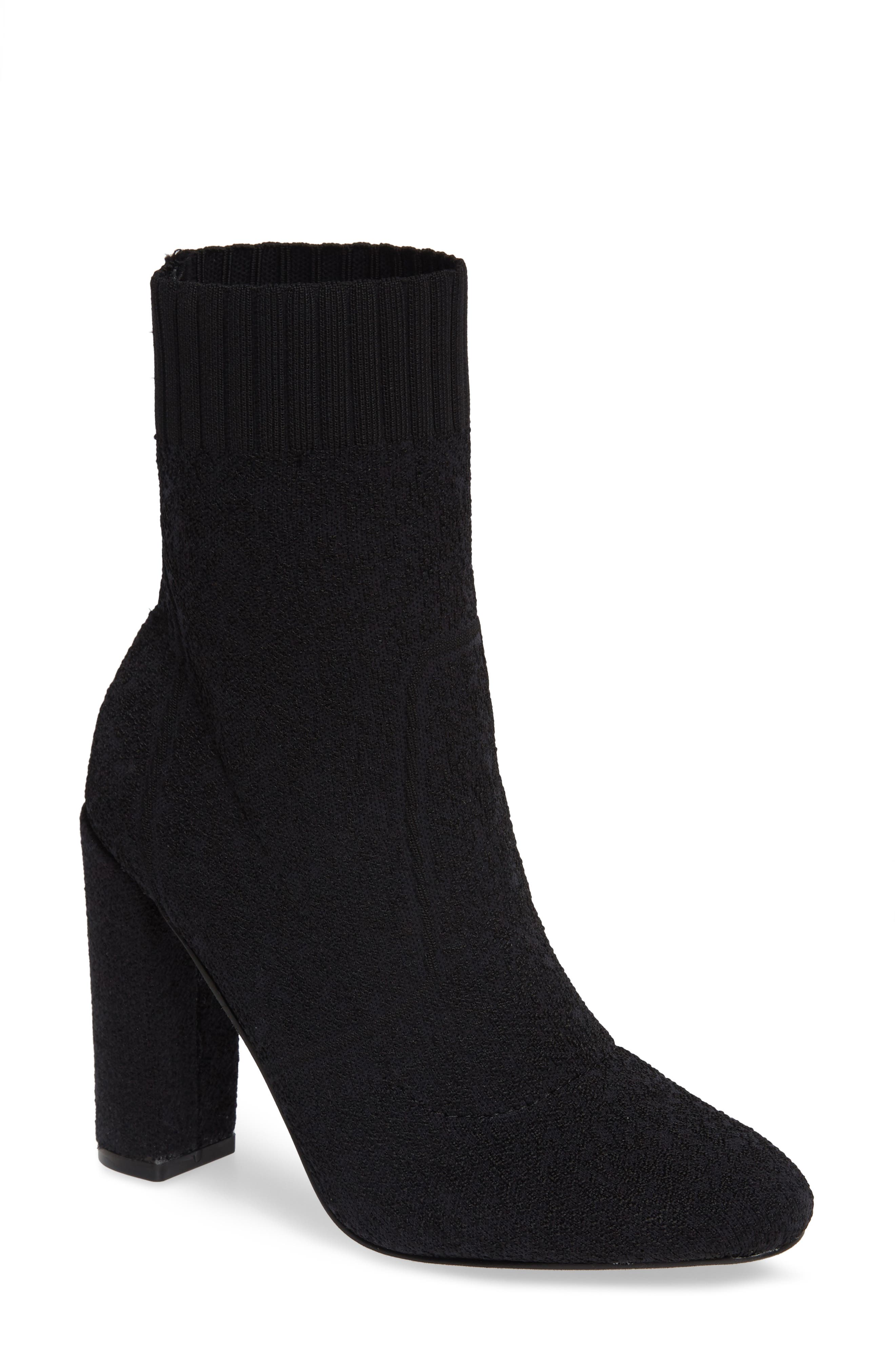 Iceland Bootie, Main, color, BLACK FABRIC