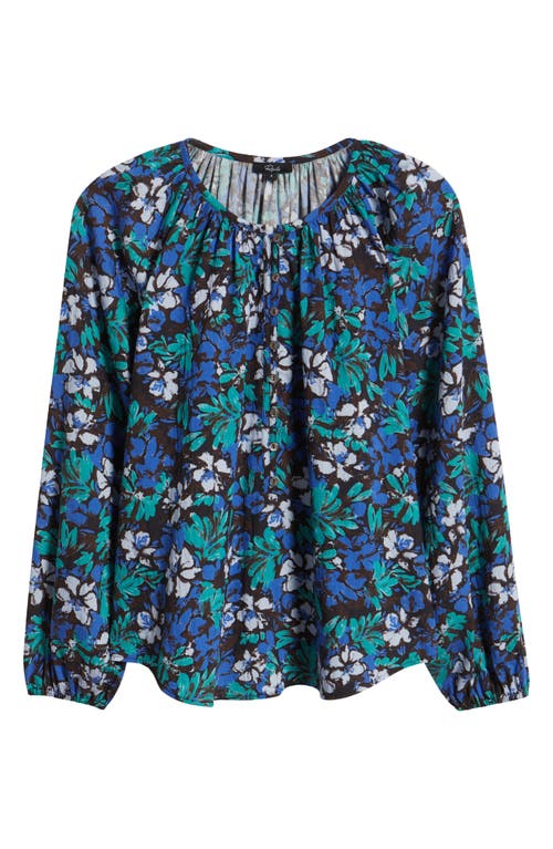 Rails Indi Floral Top In Blue