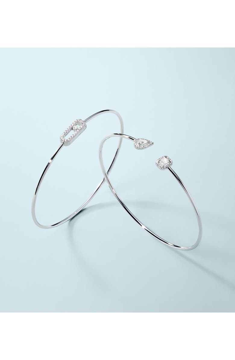 Messika My Twin Memoire Open Diamond Cuff Bracelet, Alternate, color,